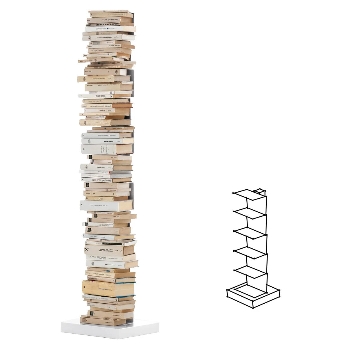 Opinion Ciatti - Ptolomeo Stand-Bücherregal PT75