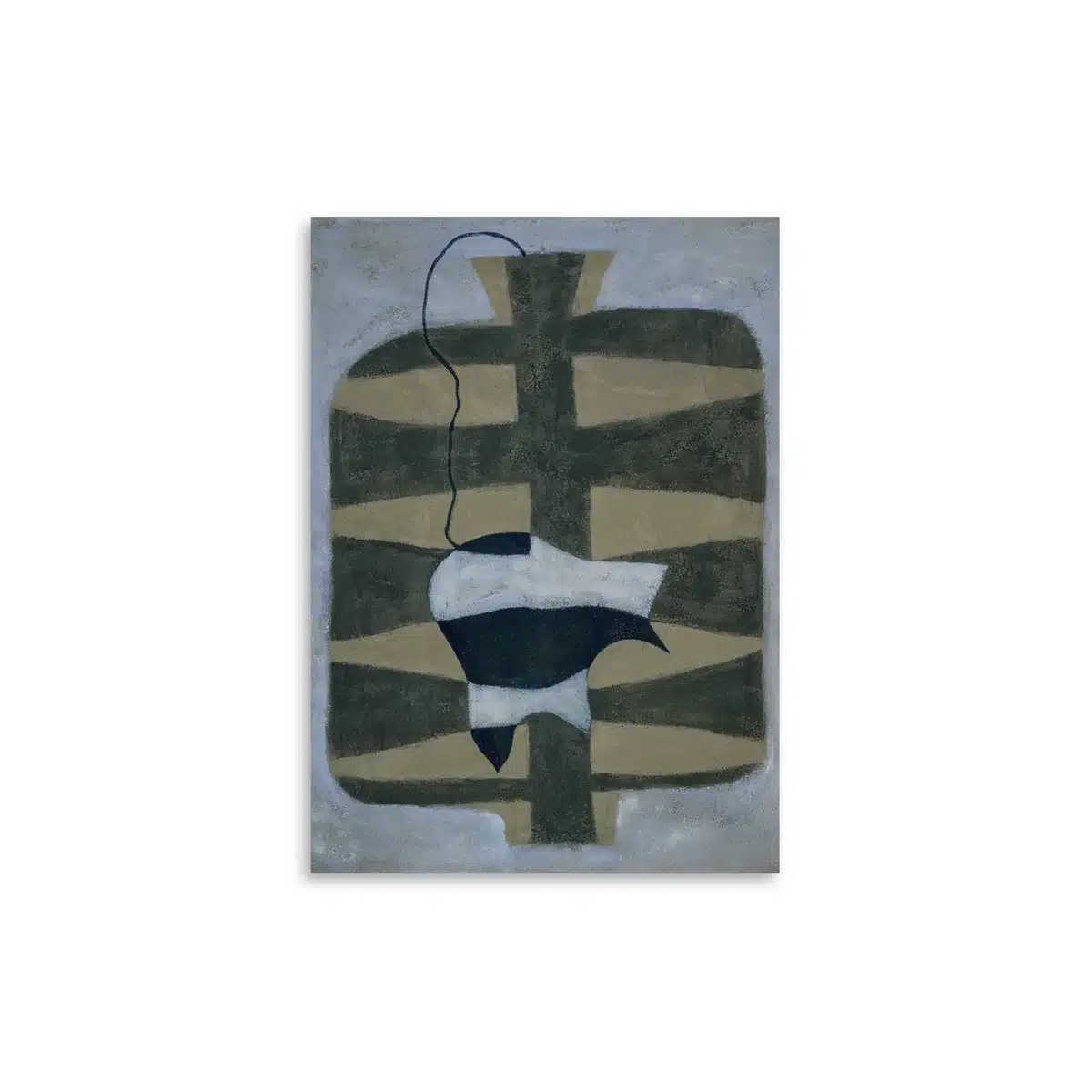 Paper Collective - Blue Lilly Poster
