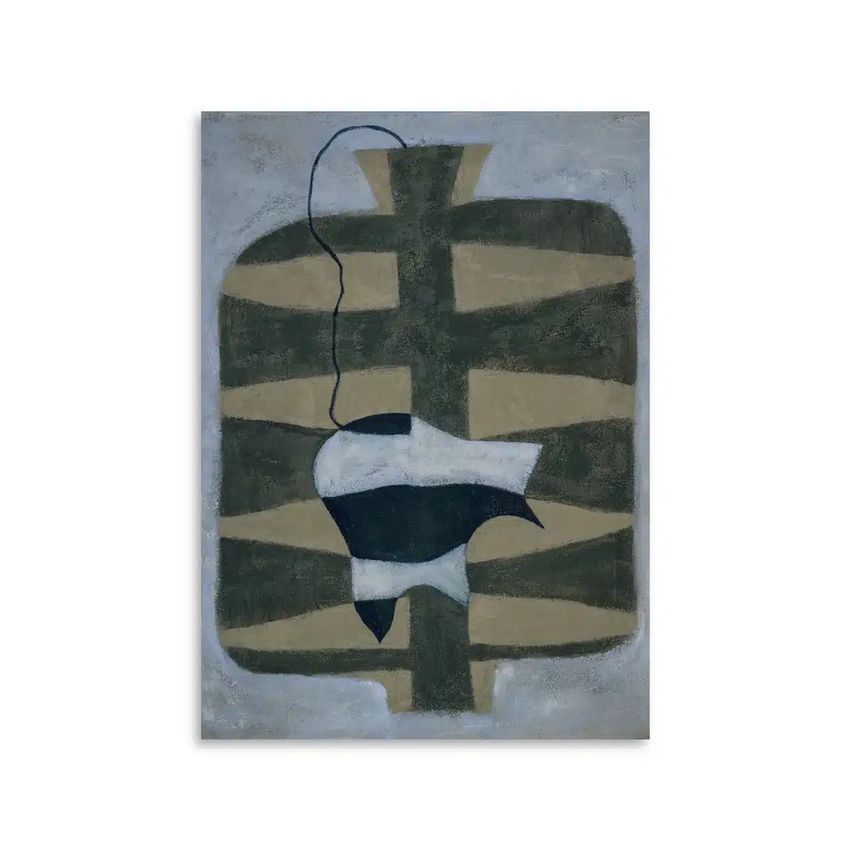 Paper Collective - Blue Lilly Poster