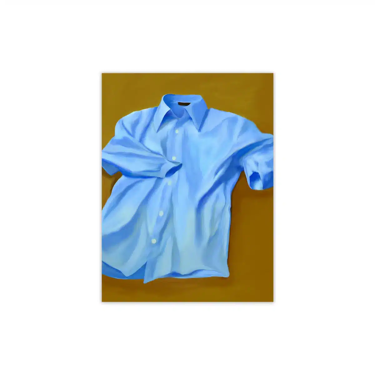 Paper Collective - Blue Shirt Poster