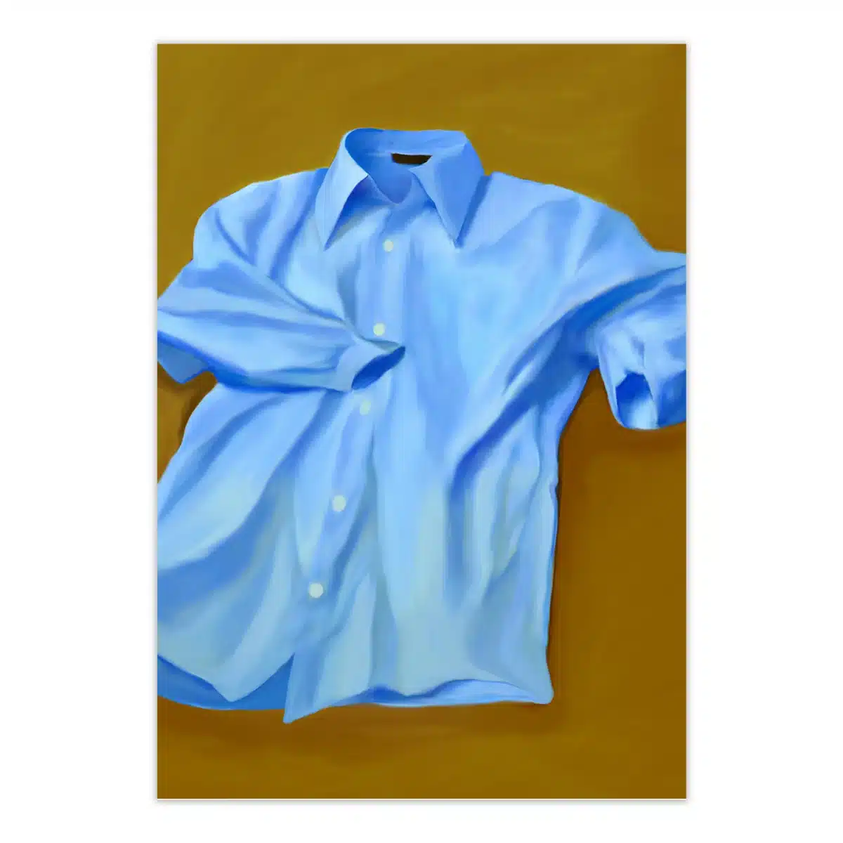 Paper Collective - Blue Shirt Poster
