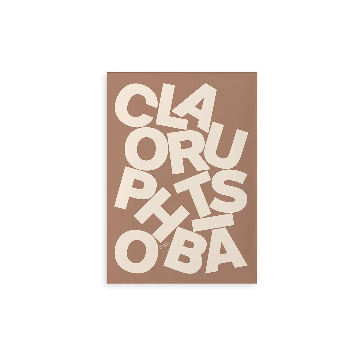 Paper Collective - Claustrophobia Poster