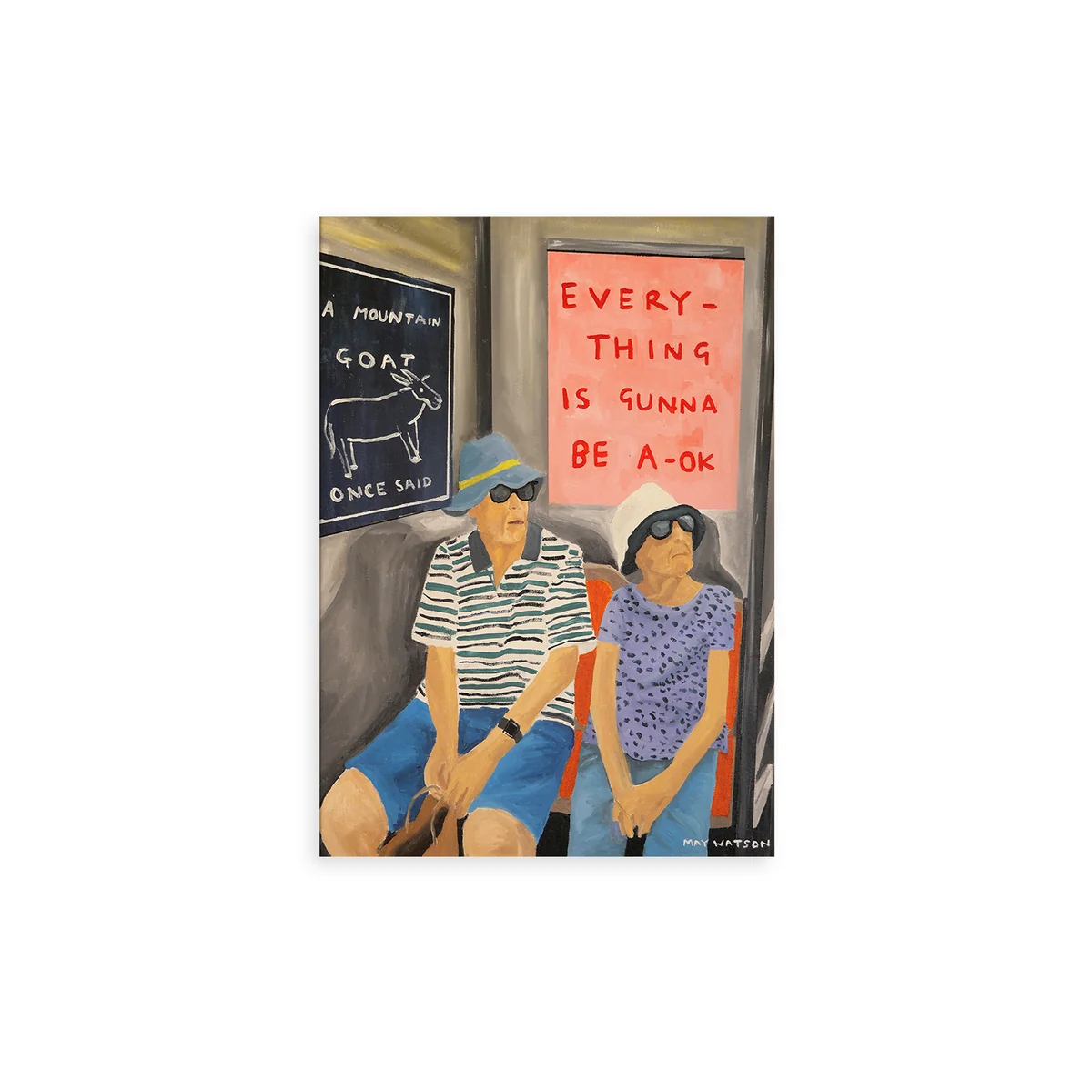 Paper Collective - Everything Is Gunna Be OK Poster