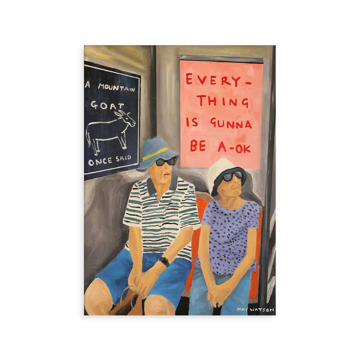 Paper Collective - Everything Is Gunna Be OK Poster
