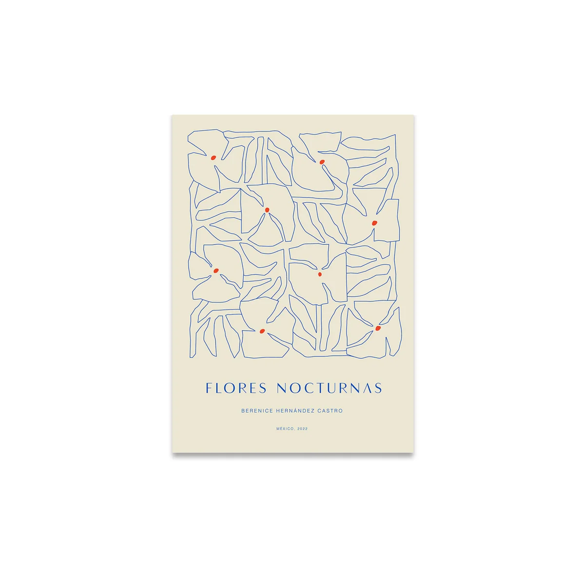 Paper Collective - Flores Nocturnas 01 Poster