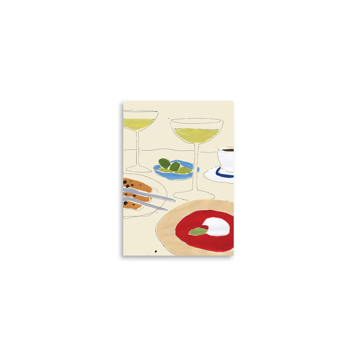 Paper Collective - Martini Break Poster