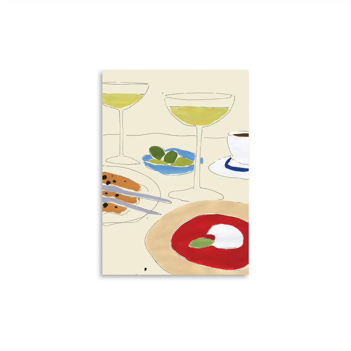 Paper Collective - Martini Break Poster