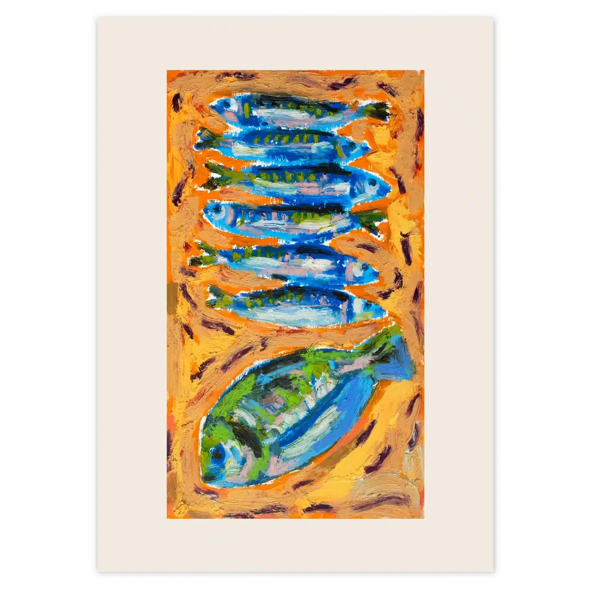 Paper Collective - Seven Fish Poster