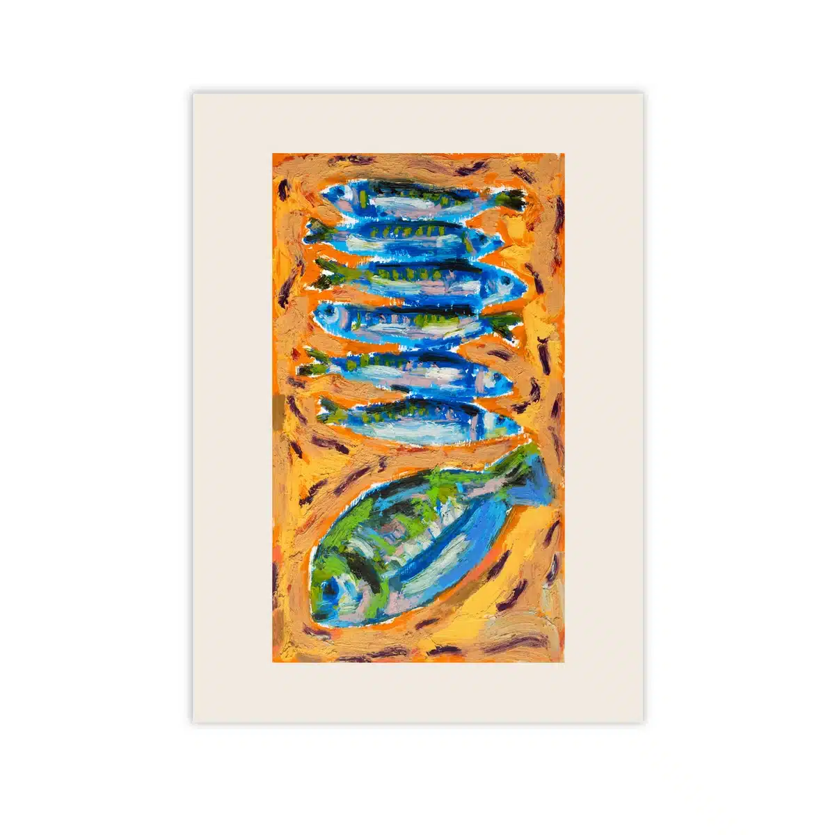 Paper Collective - Seven Fish Poster