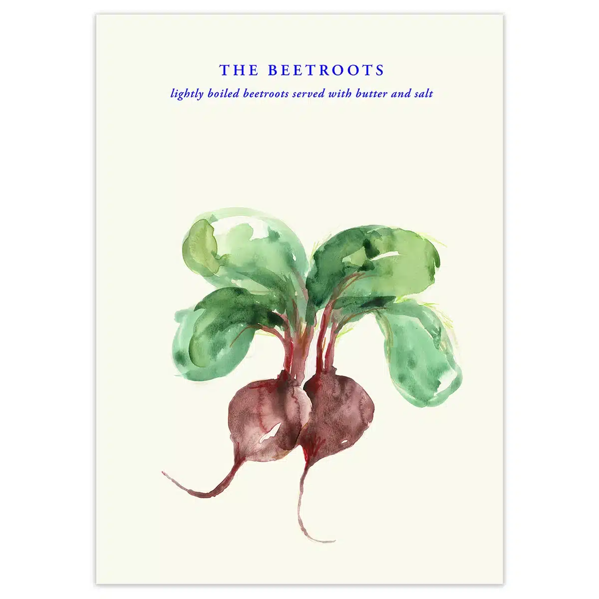 Paper Collective - The Beetroots Poster