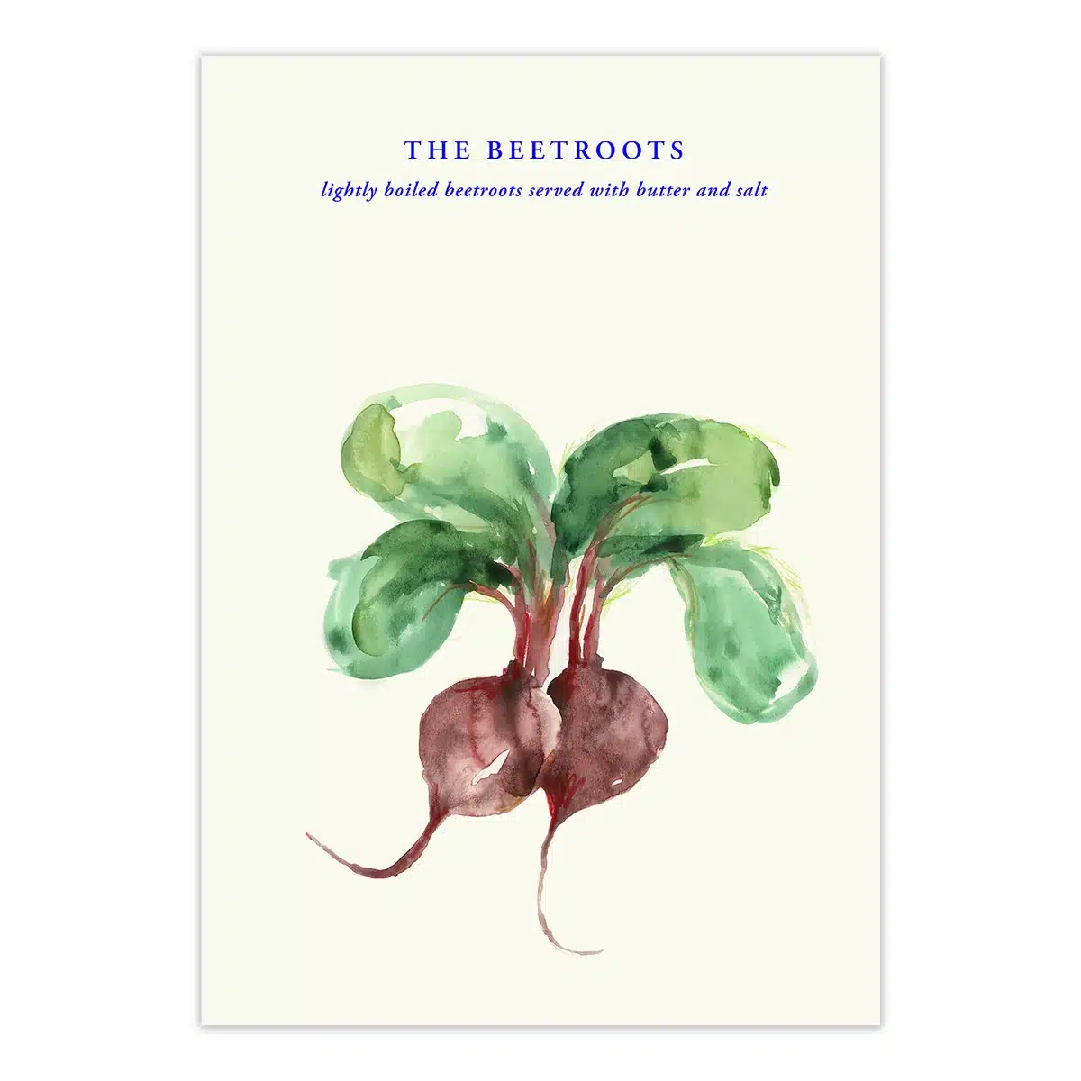 Paper Collective - The Beetroots Poster