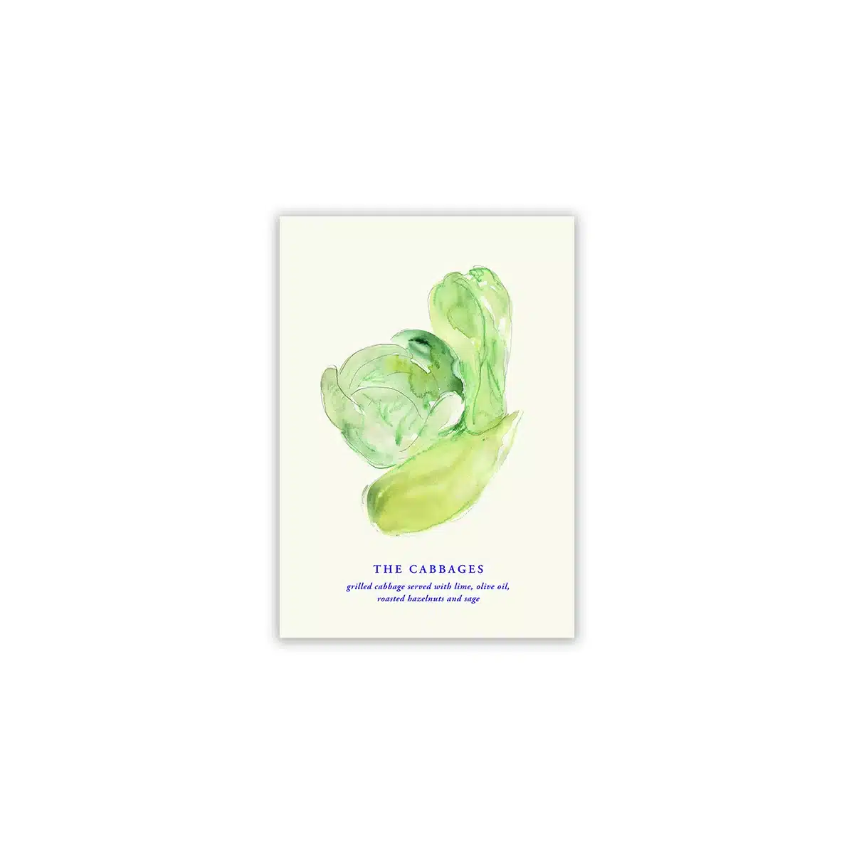 Paper Collective - The Cabbages Poster