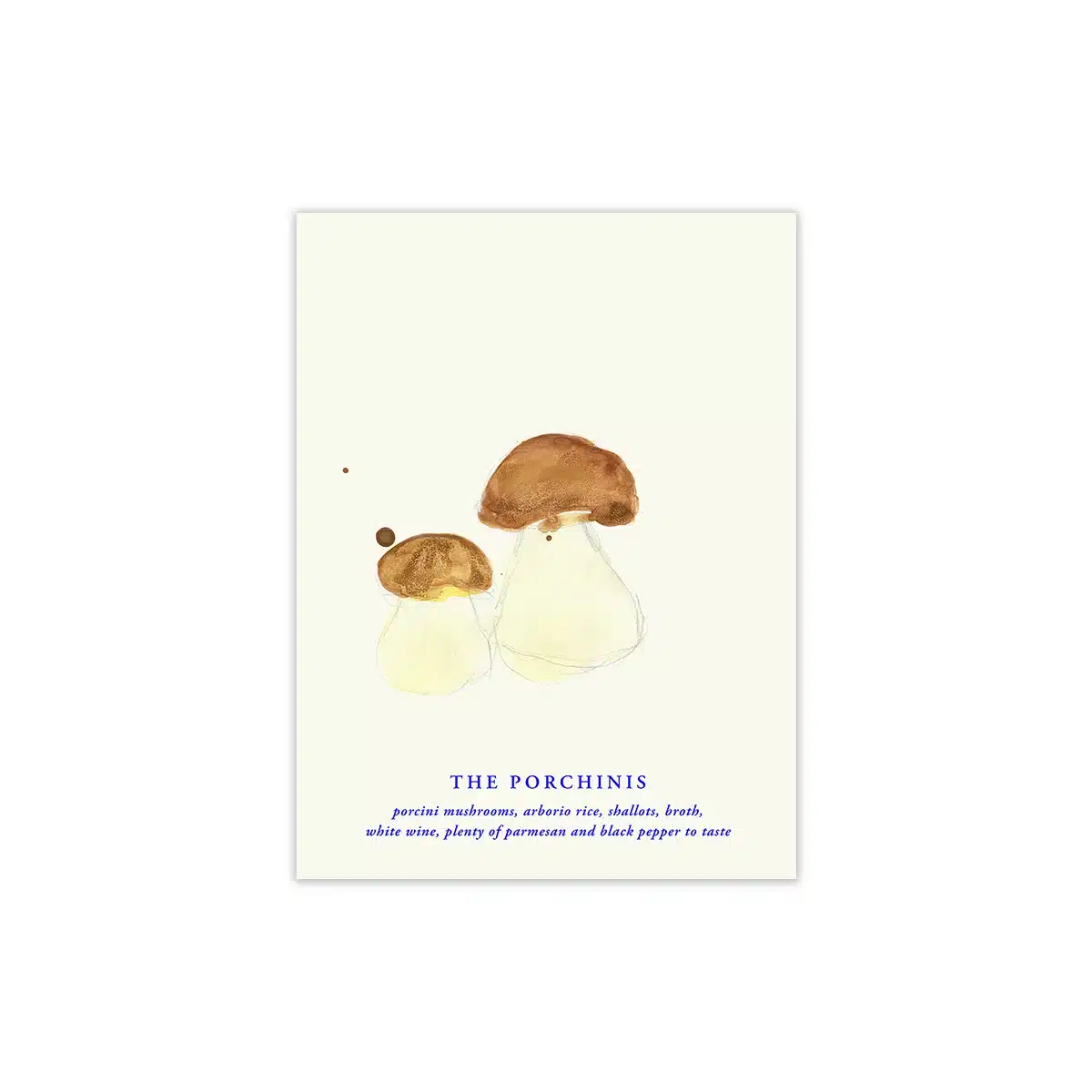 Paper Collective - The Porcini Poster