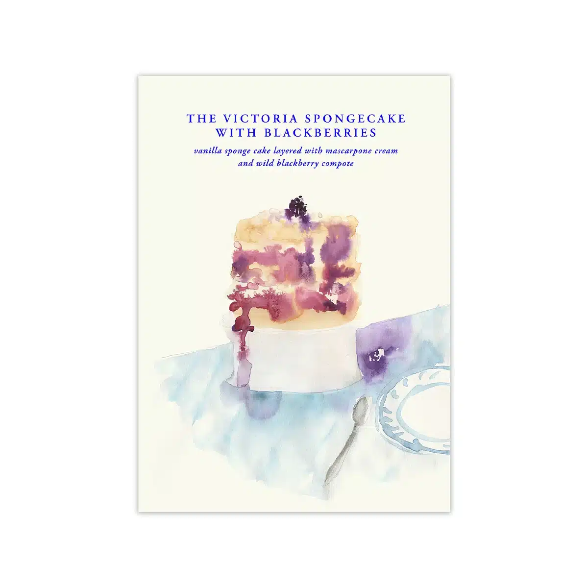 Paper Collective - The Victoria Spongecake Poster