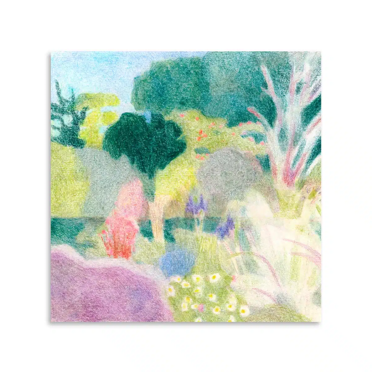 Paper Collective - Un Jardin à Kergoët Poster