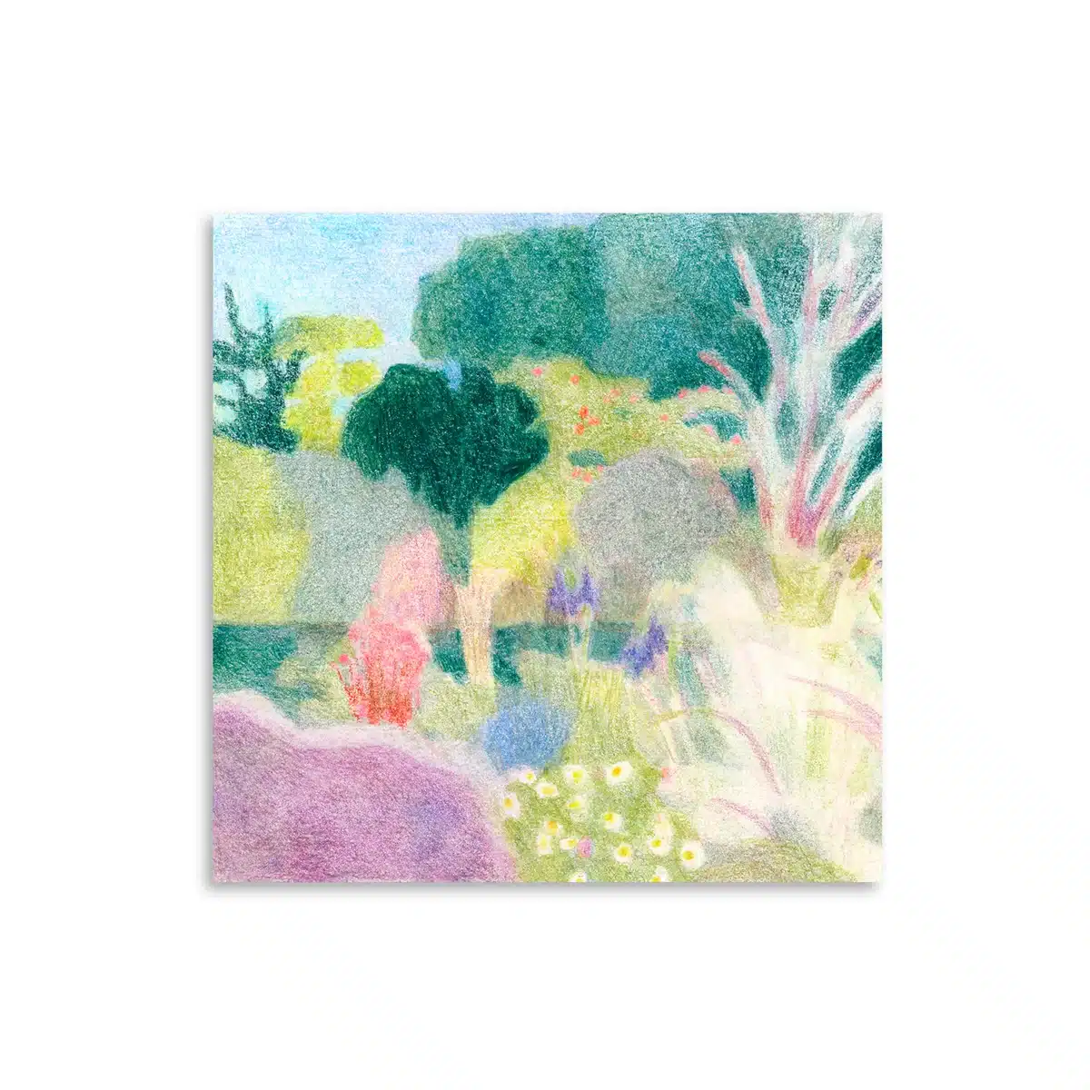 Paper Collective - Un Jardin à Kergoët Poster