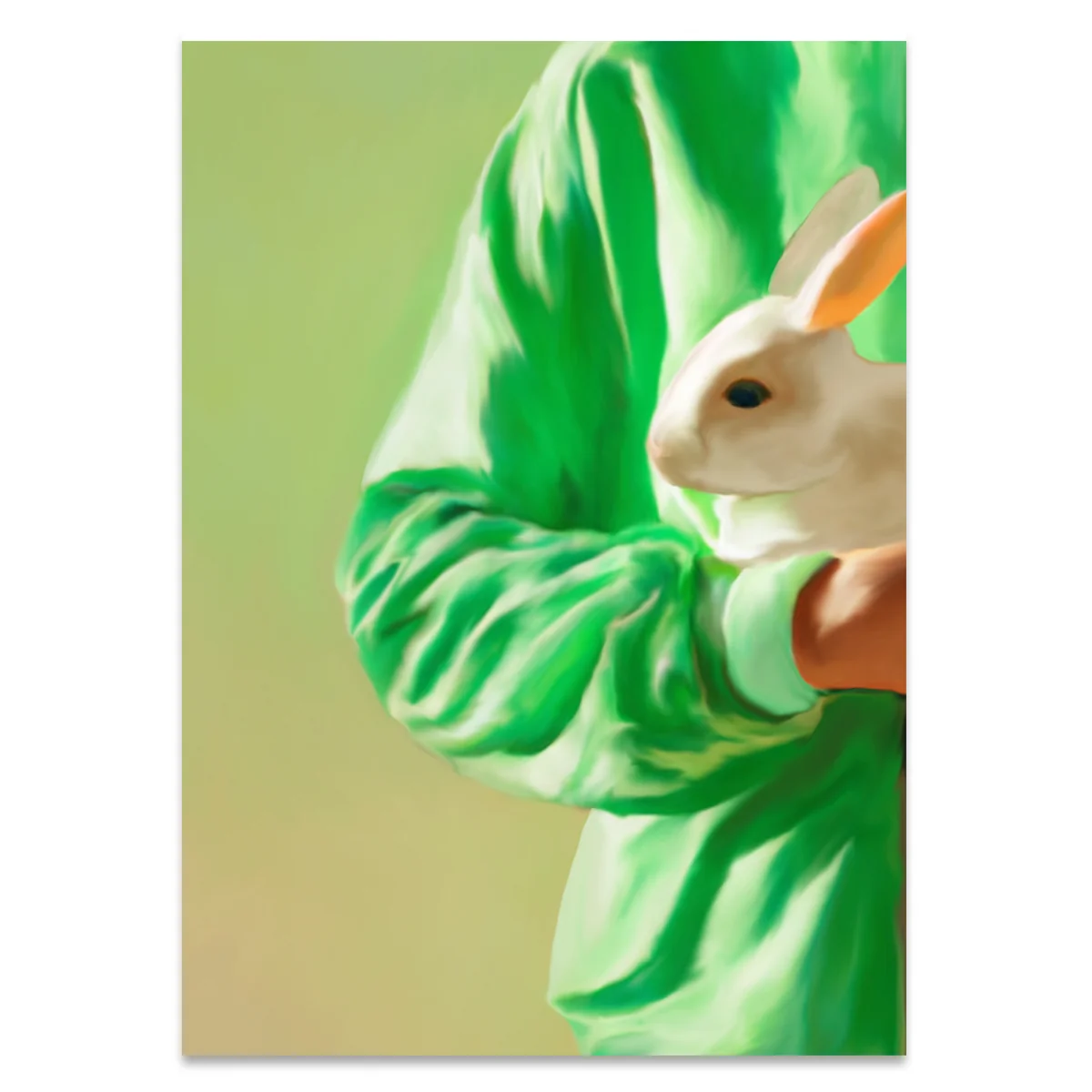 Paper Collective - White Rabbit Poster
