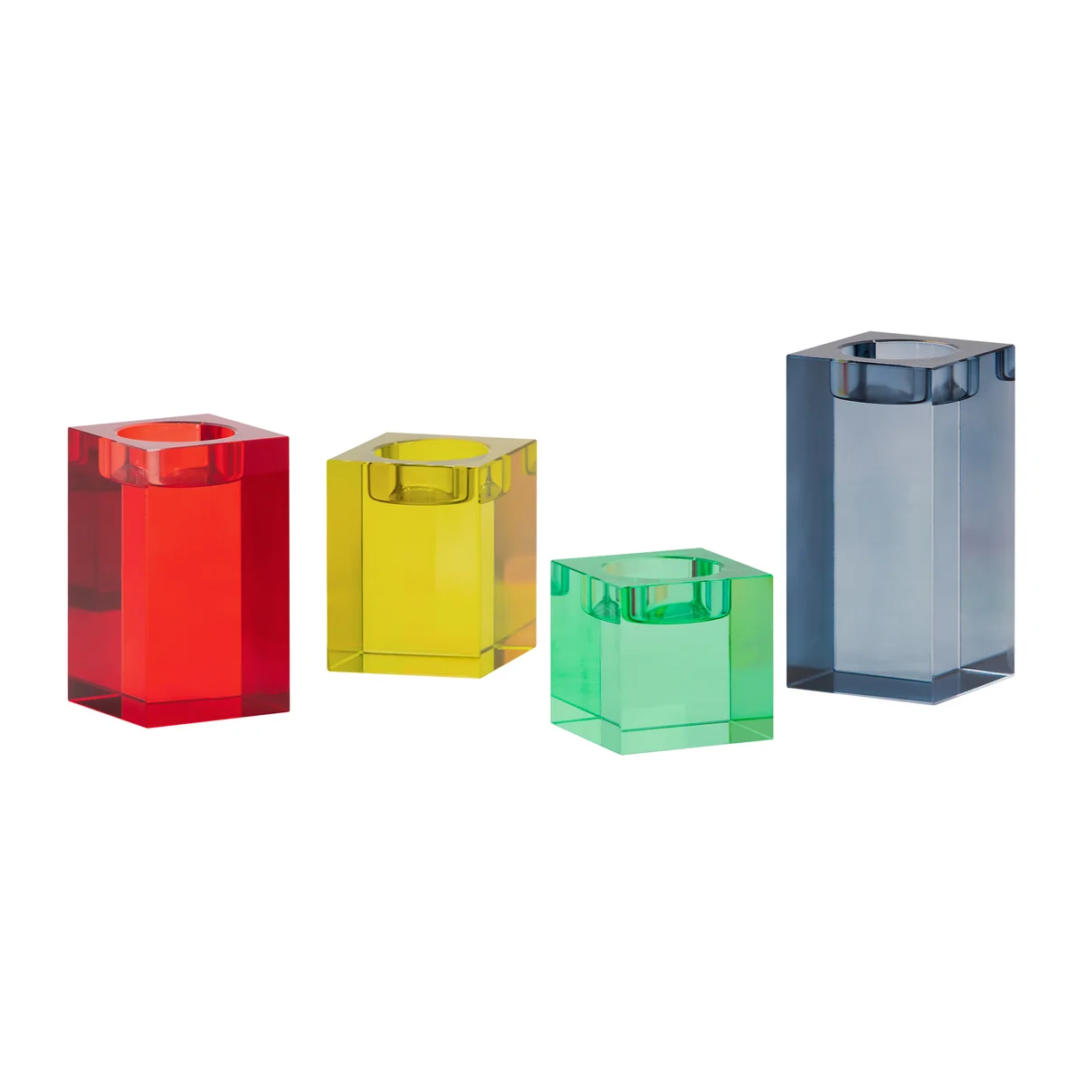 Remember - Glasblock-Kerzenhalter