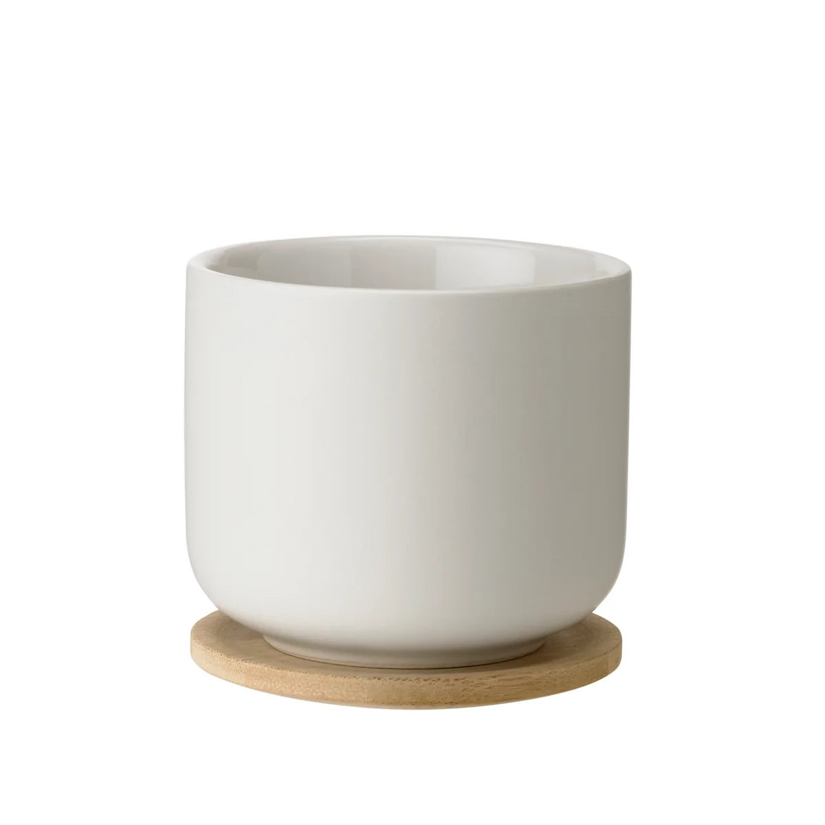 Stelton - Theo Thermo-Teebecher mit Untersetzer