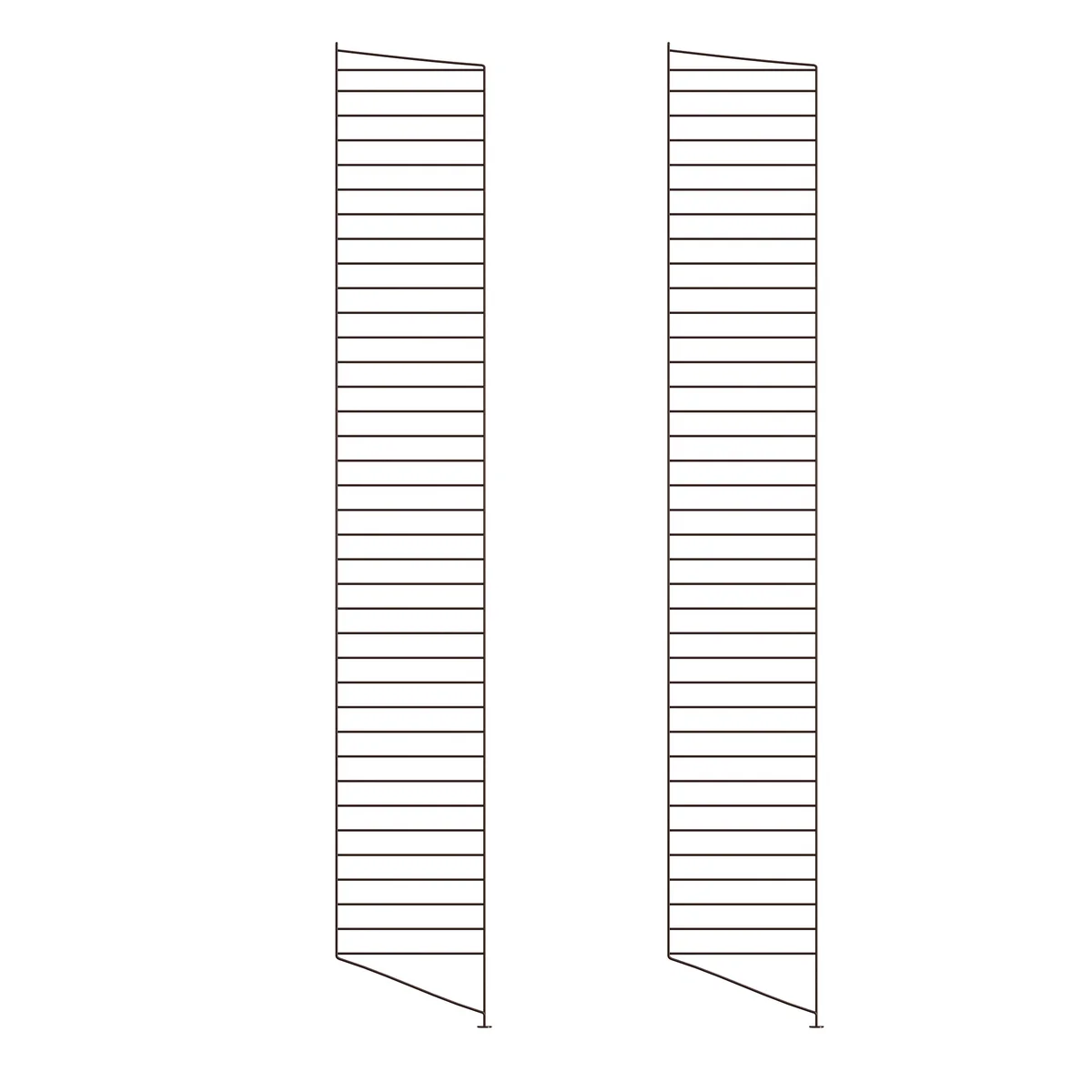 String - Bodenleiter für String Regal 200 x 30 cm (2er Set)