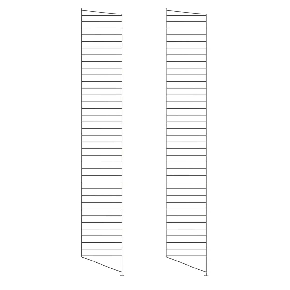 String - Bodenleiter für String Regal 200 x 30 cm (2er Set)