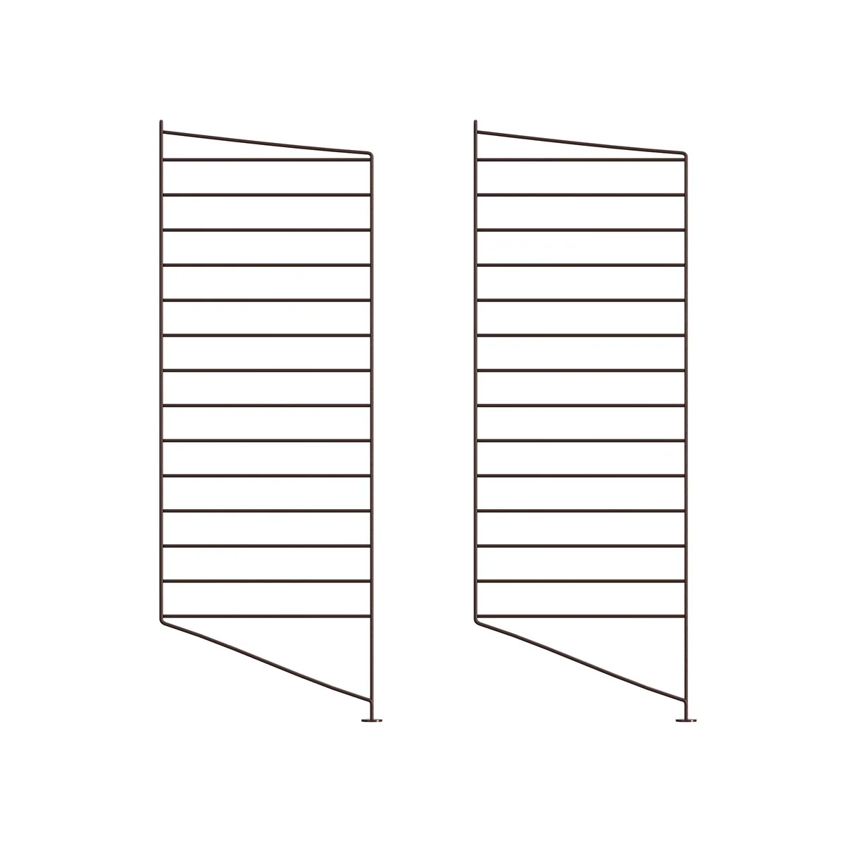 String - Bodenleiter für String Regal 85 x 30 cm (2er Set)