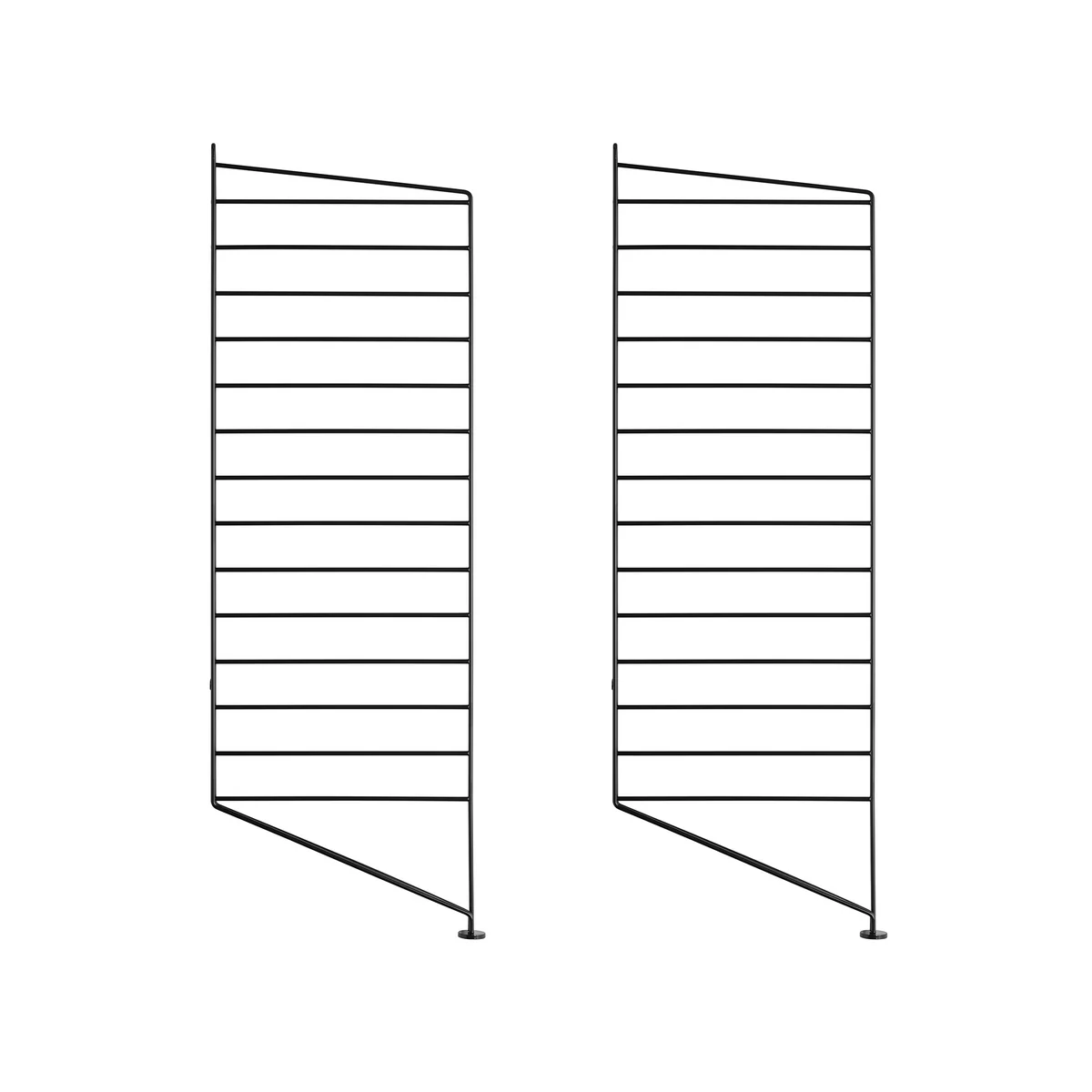 String - Bodenleiter für String Regal 85 x 30 cm (2er Set)