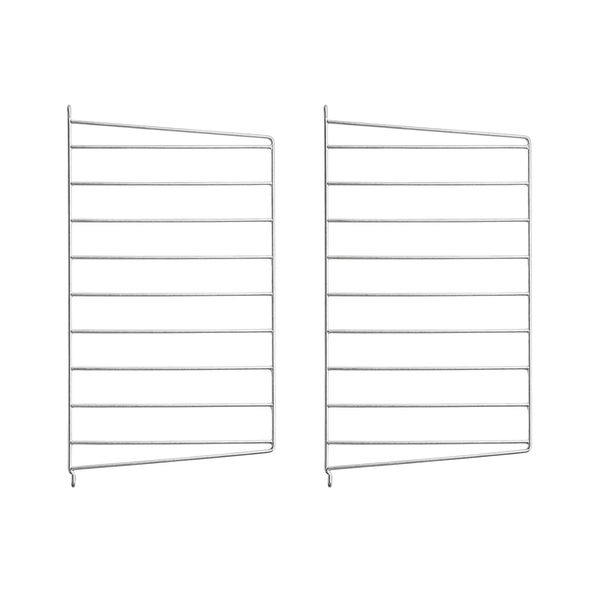 String - Outdoor Wandleiter für String Regal 50 x 30 cm (2er-Set)