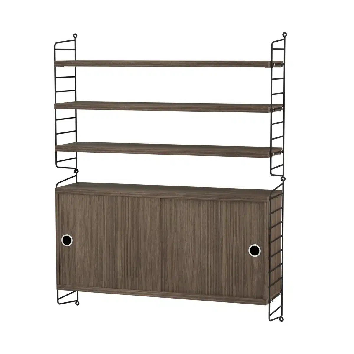 String - Wandregal mit Schrank