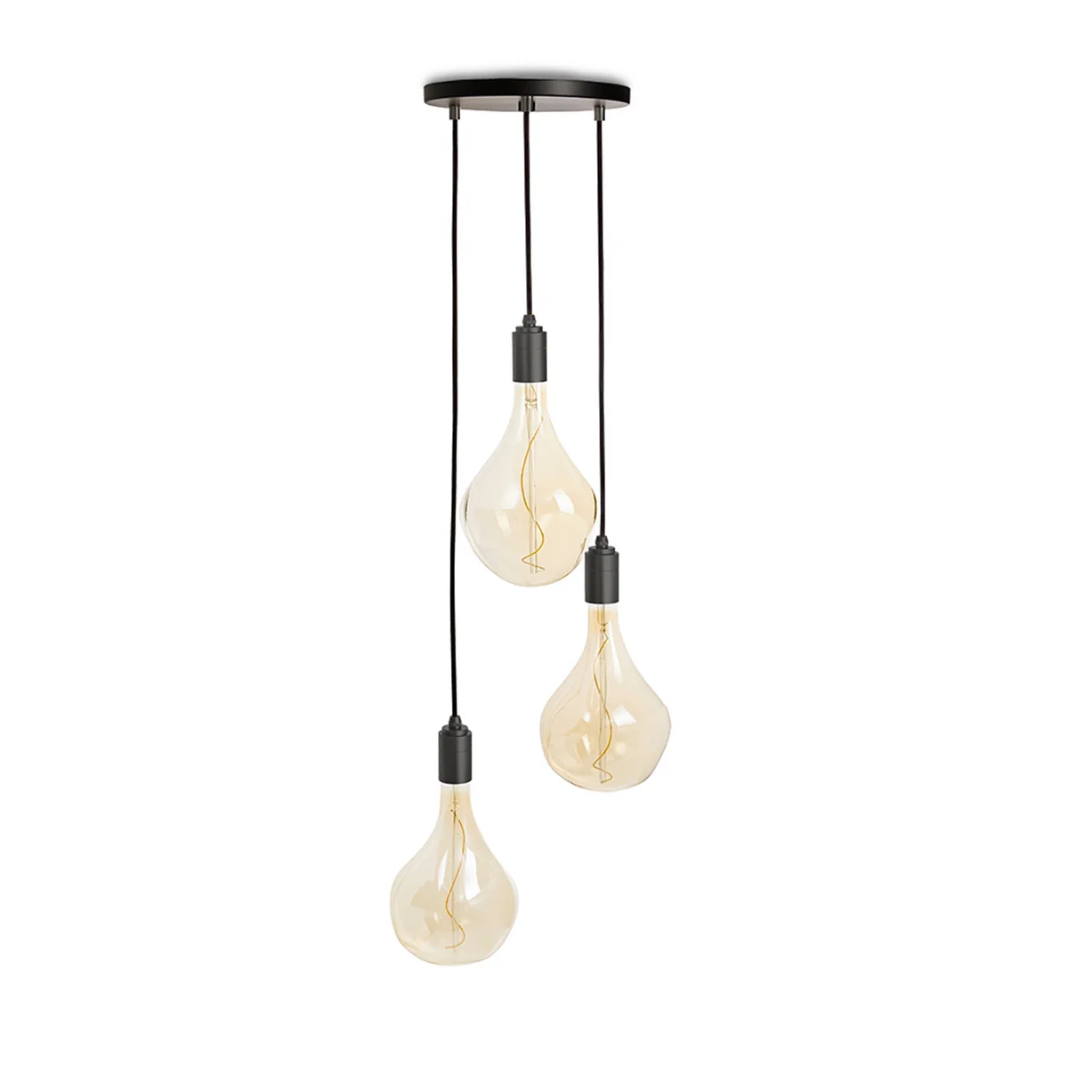 Tala - Graphite Triple Pendelleuchte Set