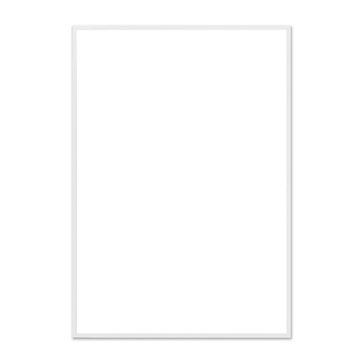 The Poster Club - Bilderrahmen Eiche weiß