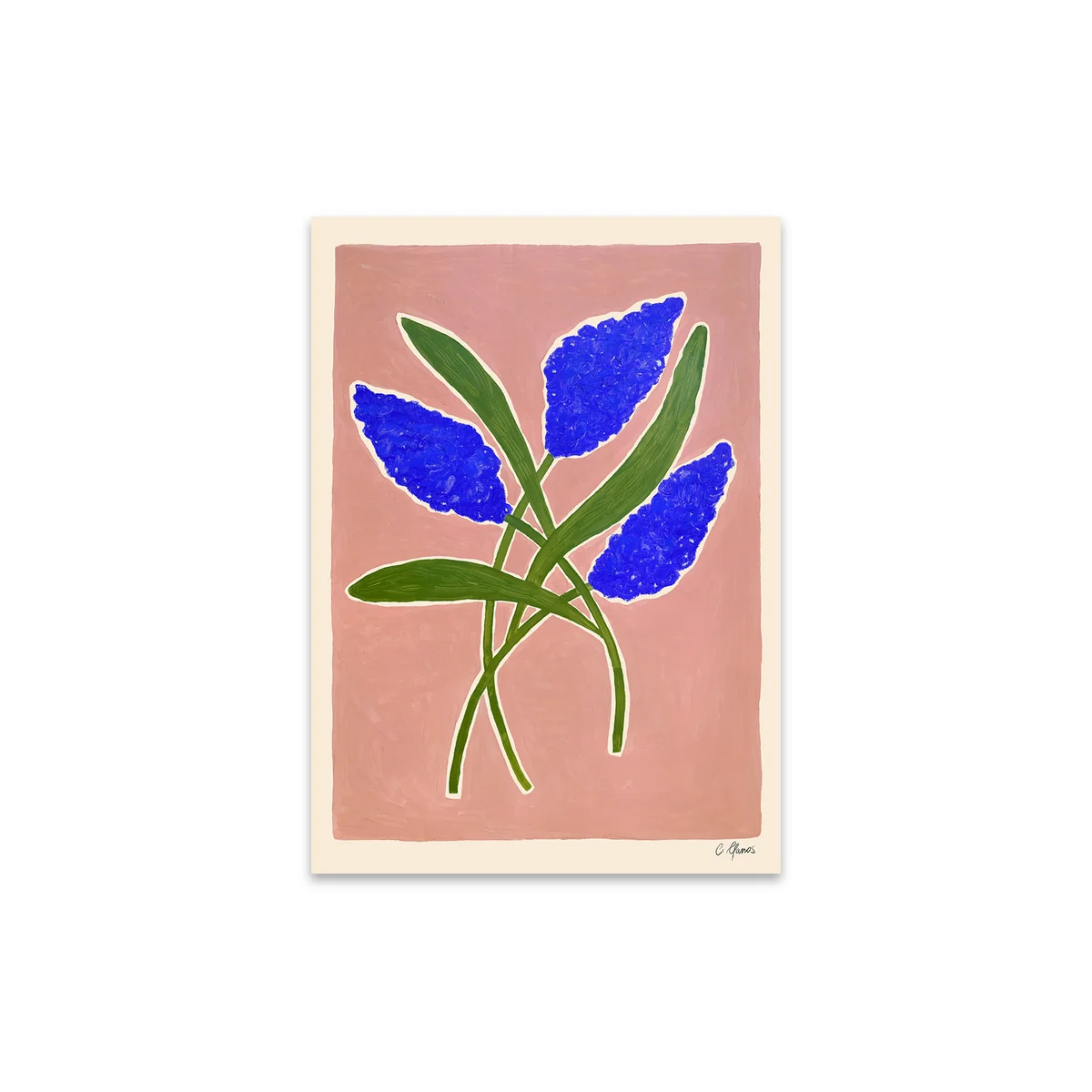 The Poster Club - Butterfly Bush von Carla Llanos