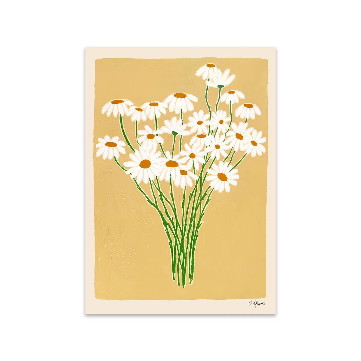 The Poster Club - Daisies von Carla Llanos