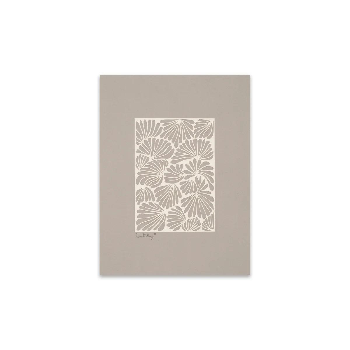 The Poster Club - Flowers No. 01 von Little Detroit
