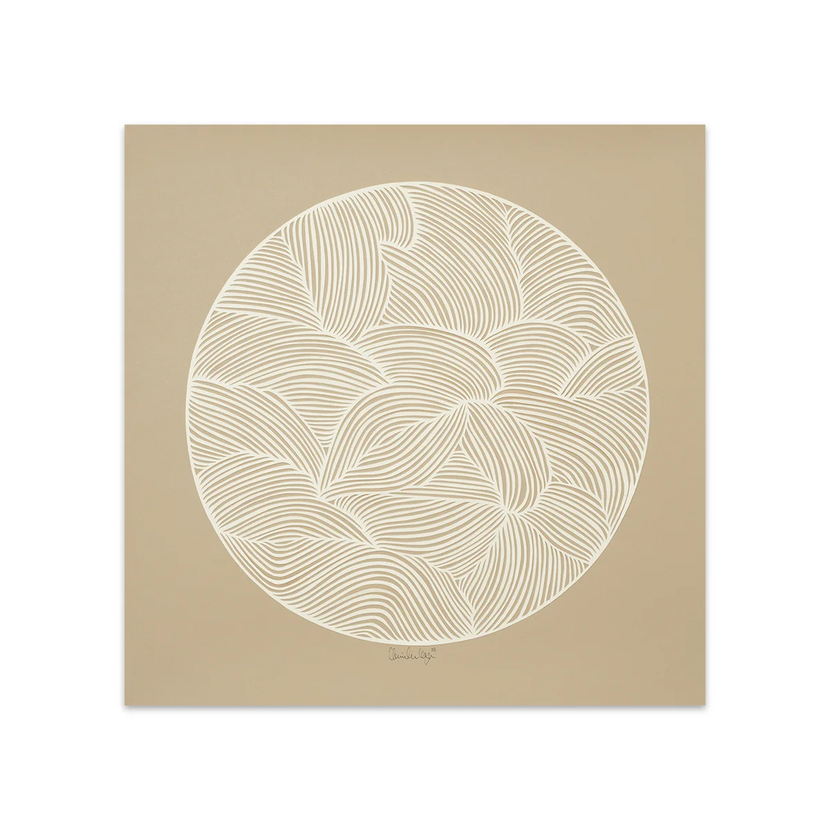 The Poster Club - Moon No. 01 von Little Detroit