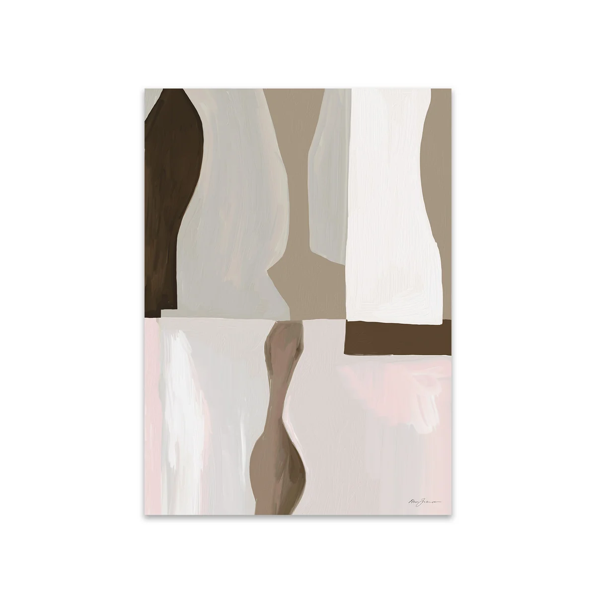The Poster Club - Pastels en Forme von Anna Johansson
