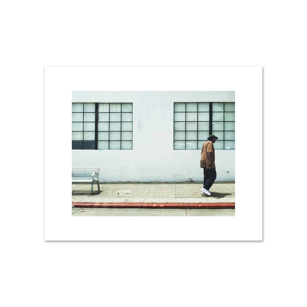 The Poster Club - Santa Monica Man von Christina Kayser O.