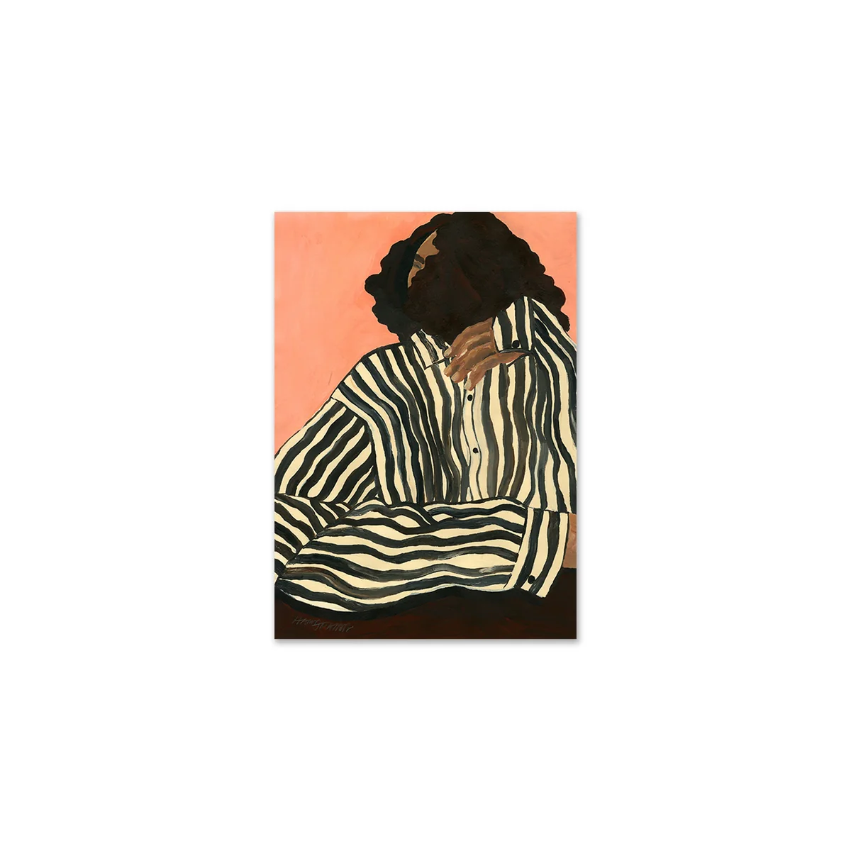 The Poster Club - Serene Stripes von Hanna Peterson