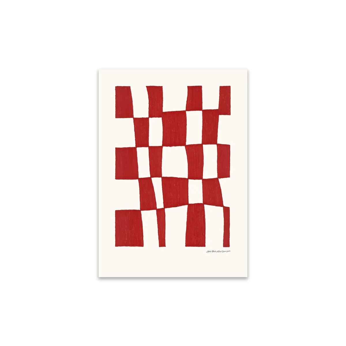 The Poster Club - Square Days von Leise Dich Abrahamsen