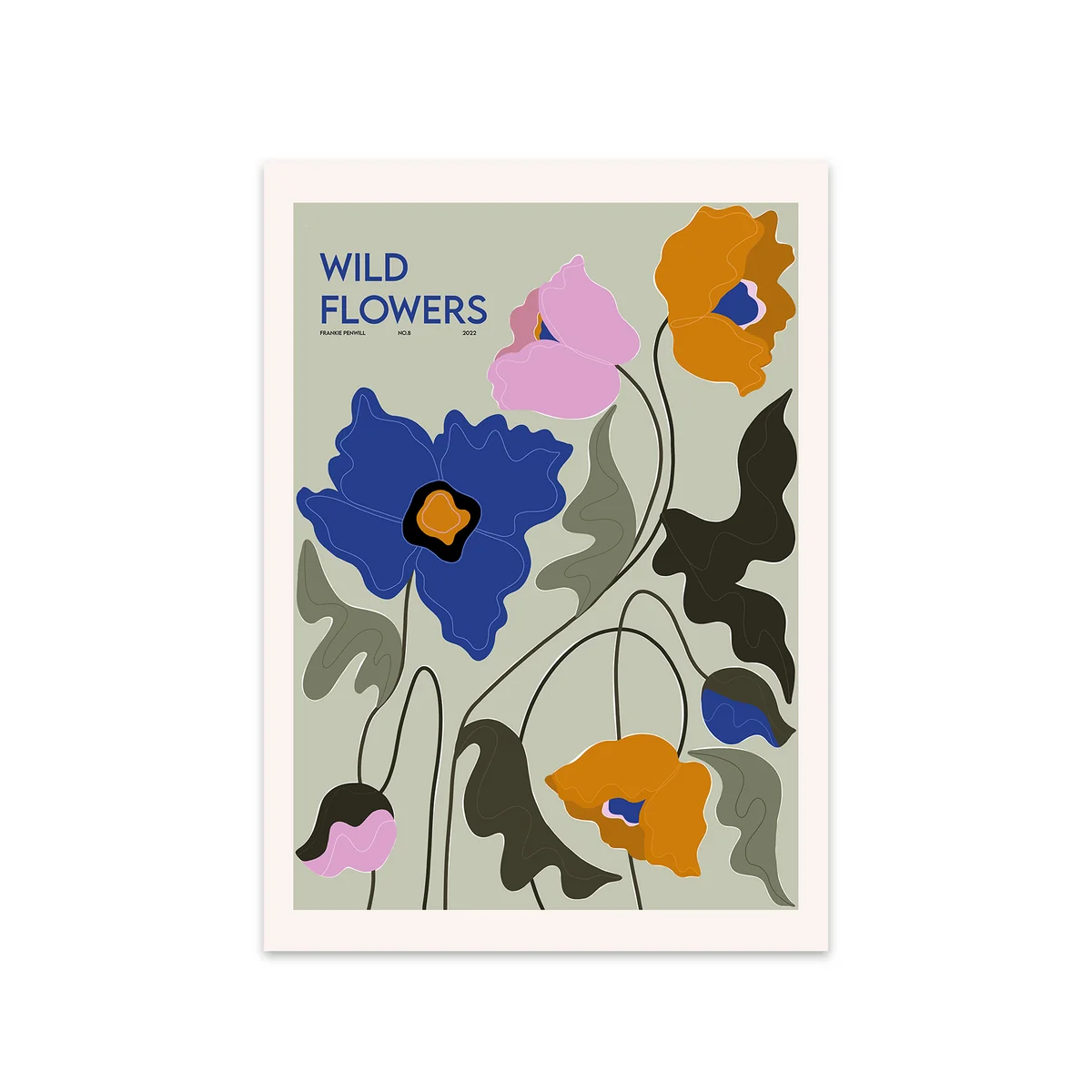 The Poster Club - Wild Flowers von Frankie Penwill