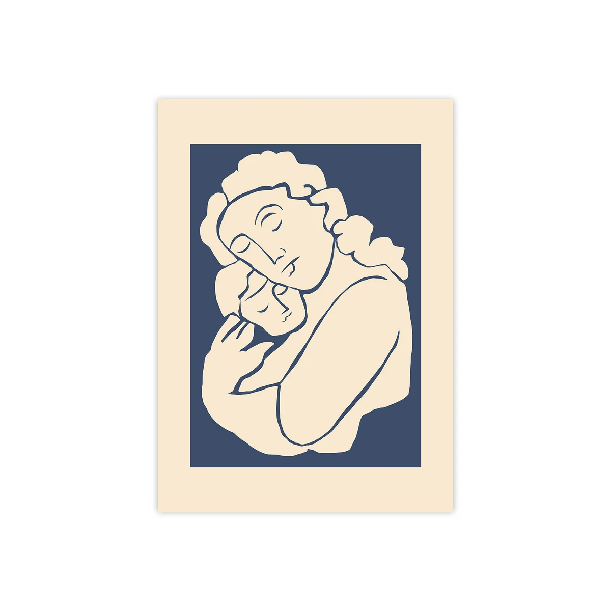 The Poster Club - Woman with Child von by Garmi