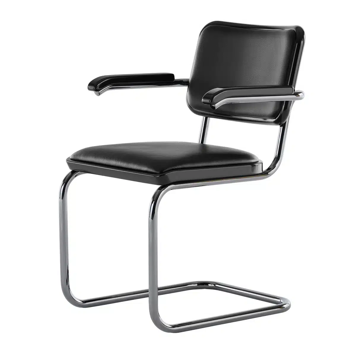 Thonet - JS. THONET a personal Interpretation by Jil Sander S 64 V Serious Armlehnstuhl