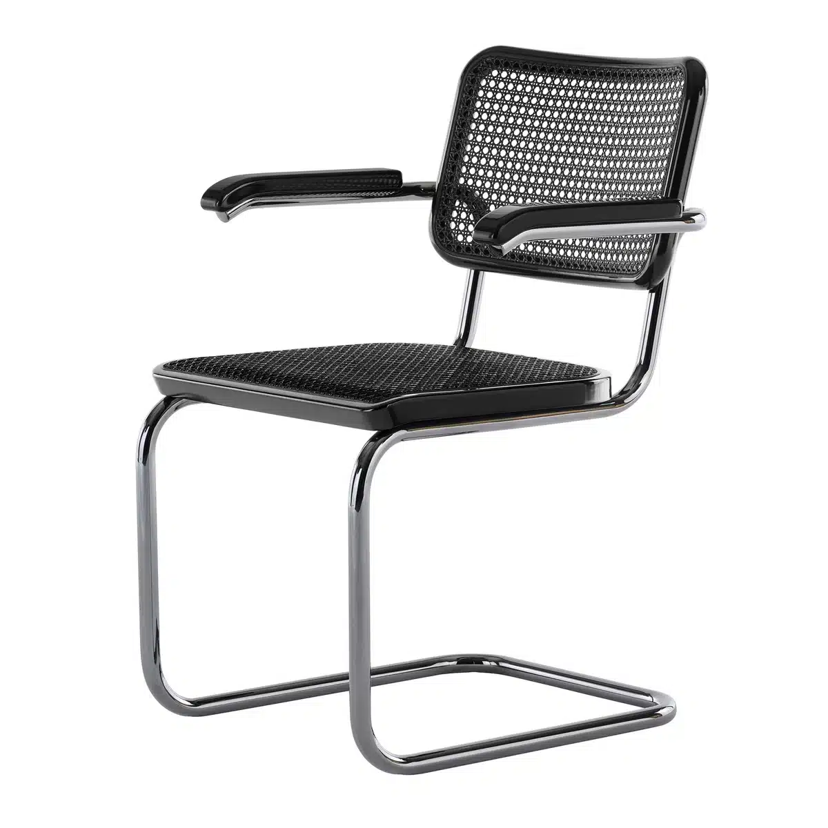 Thonet - JS. THONET a personal Interpretation by Jil Sander S 64 V Serious Armlehnstuhl