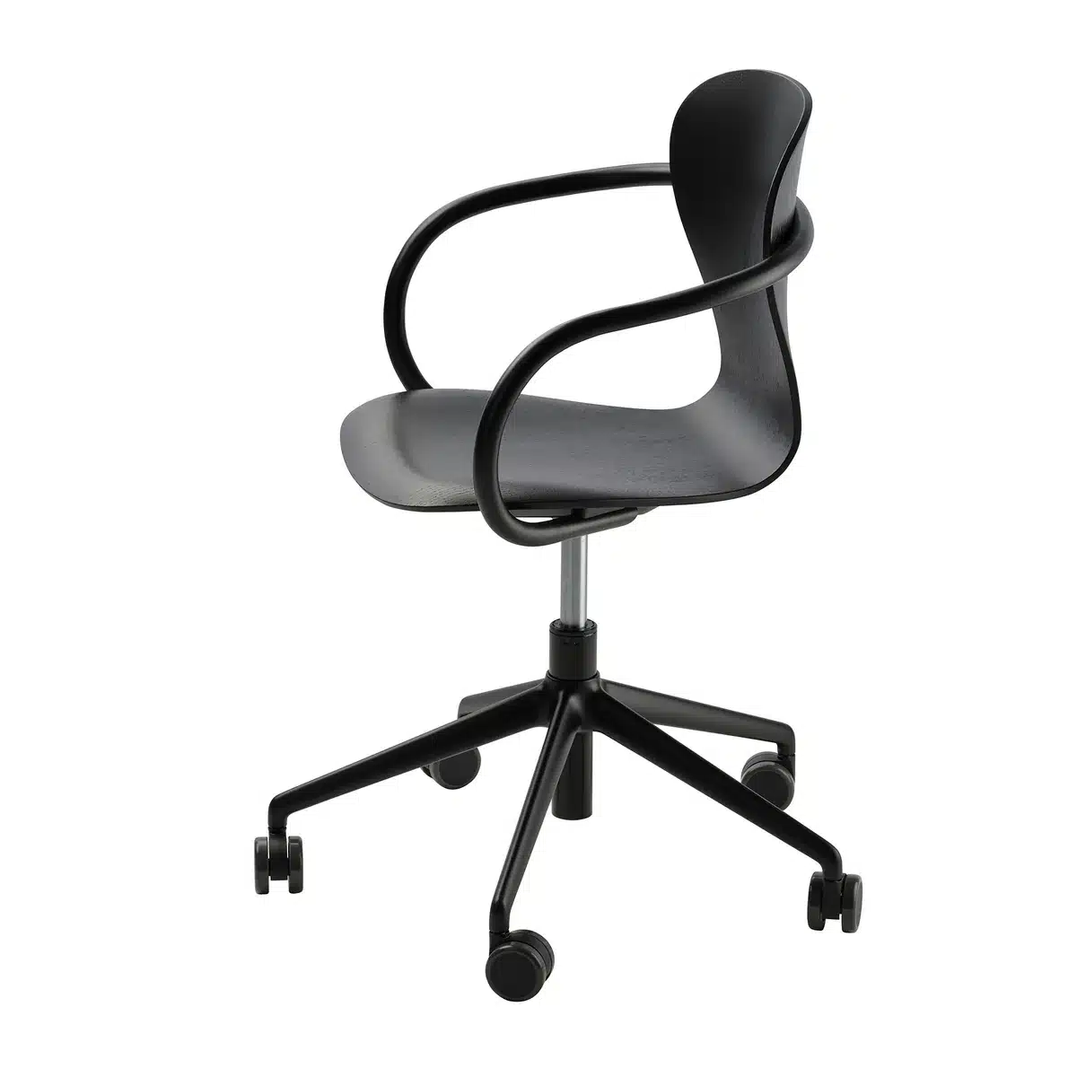 Thonet - S 220 FDRW Drehstuhl mit Rollen