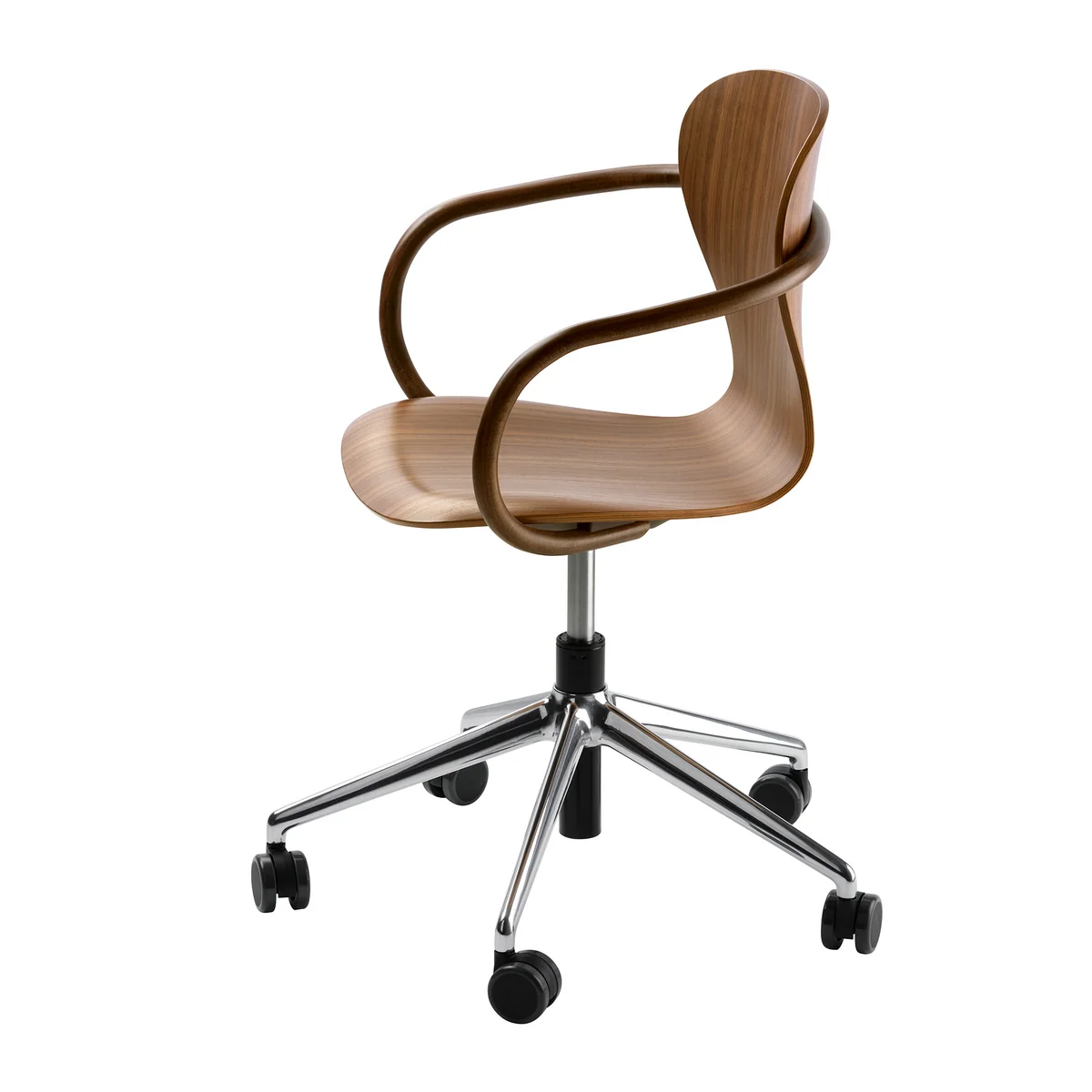 Thonet - S 220 FDRW Drehstuhl mit Rollen