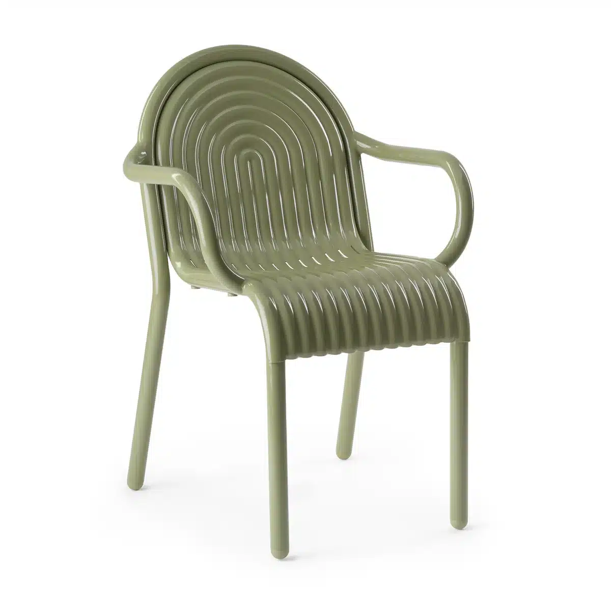 Tom Dixon - Groove Gartenarmlehnstuhl