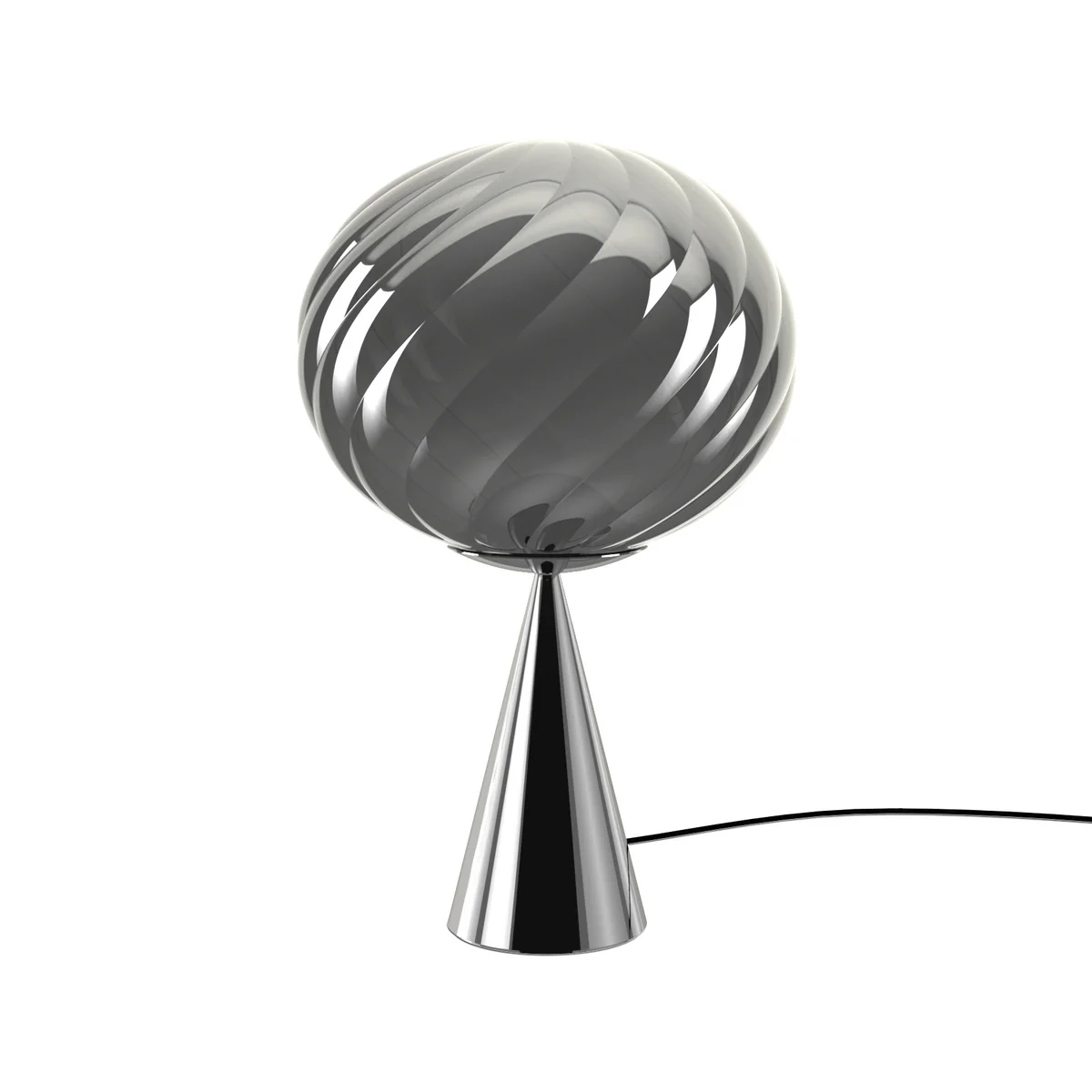 Tom Dixon - Whirl Cone Fat LED Tischleuchte