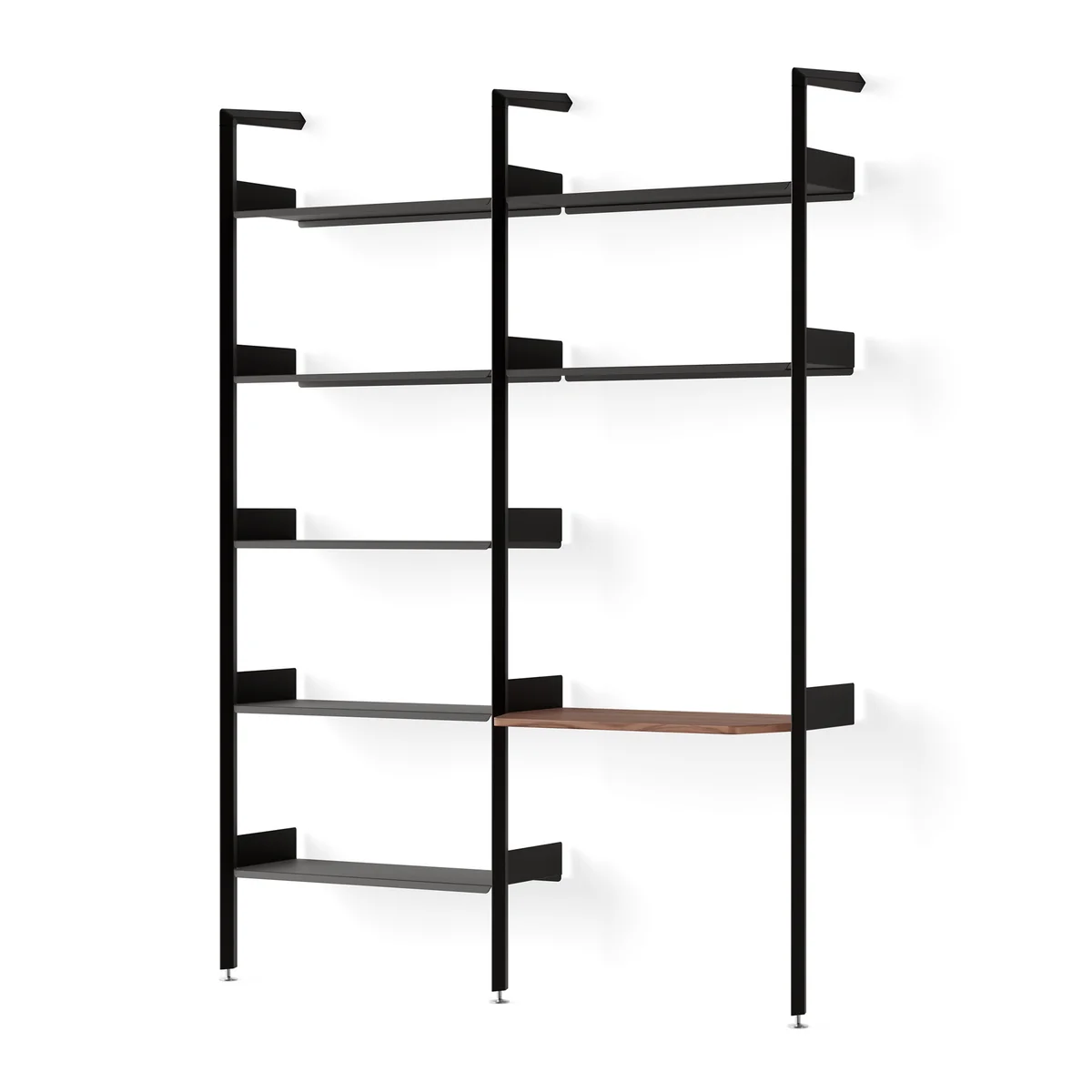 &Tradition - Rombe Konfiguration B Regal mit Schreibtischplatte