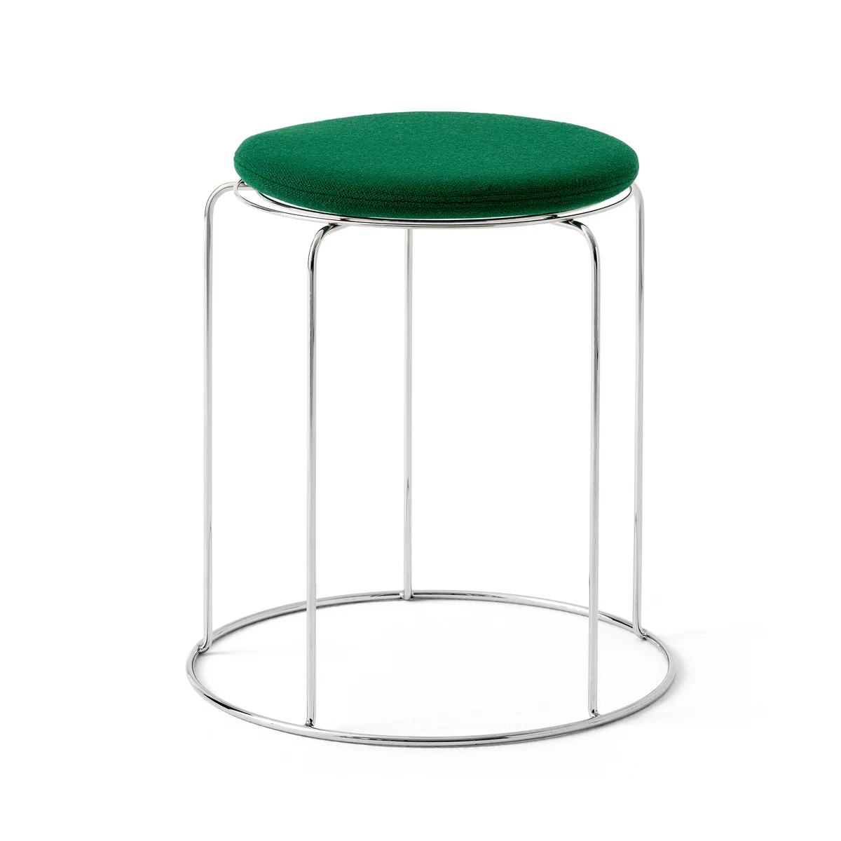 &Tradition - Wire Hocker mit Sitzauflage VP11