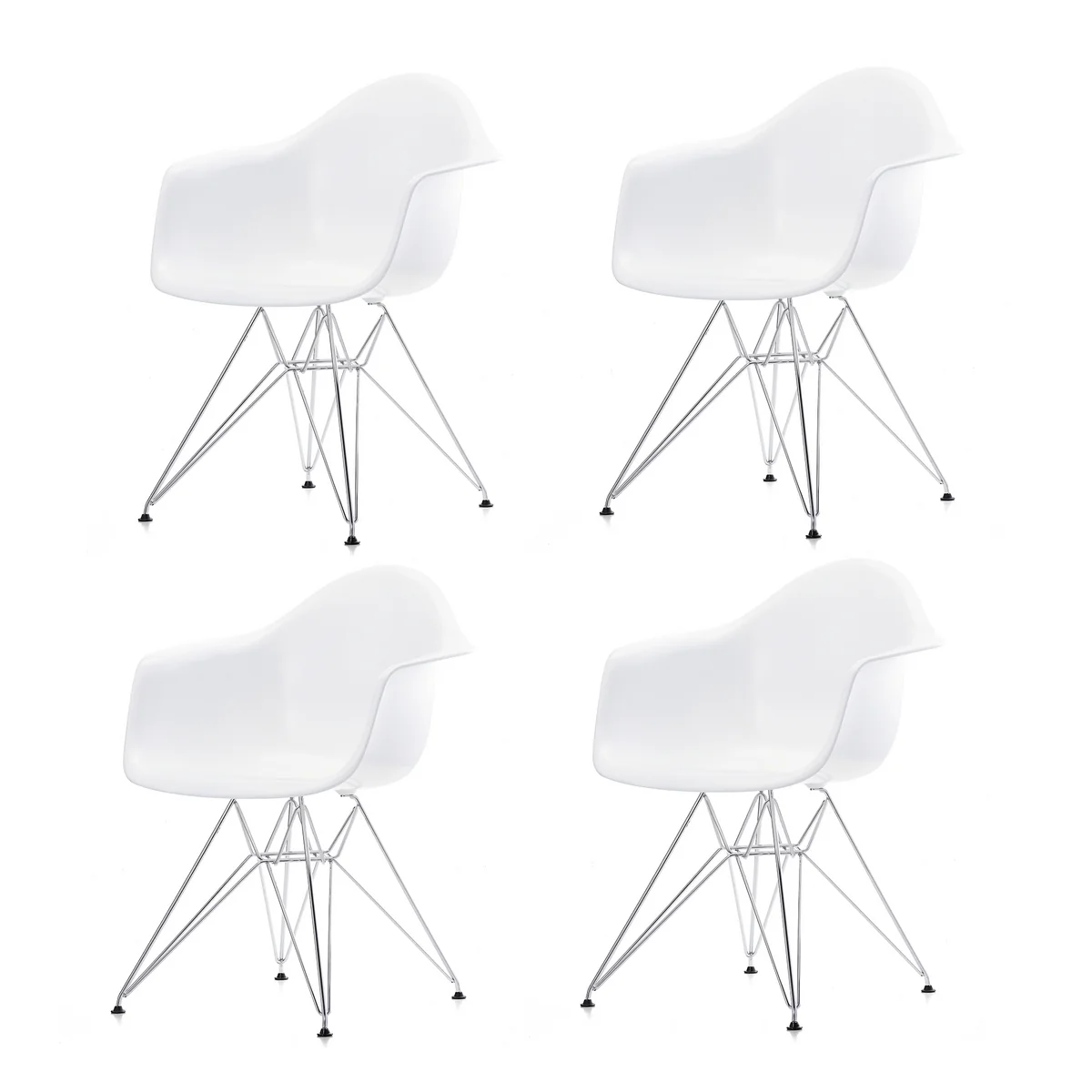 Vitra - Aktionsset Eames Plastic Armchair DAR